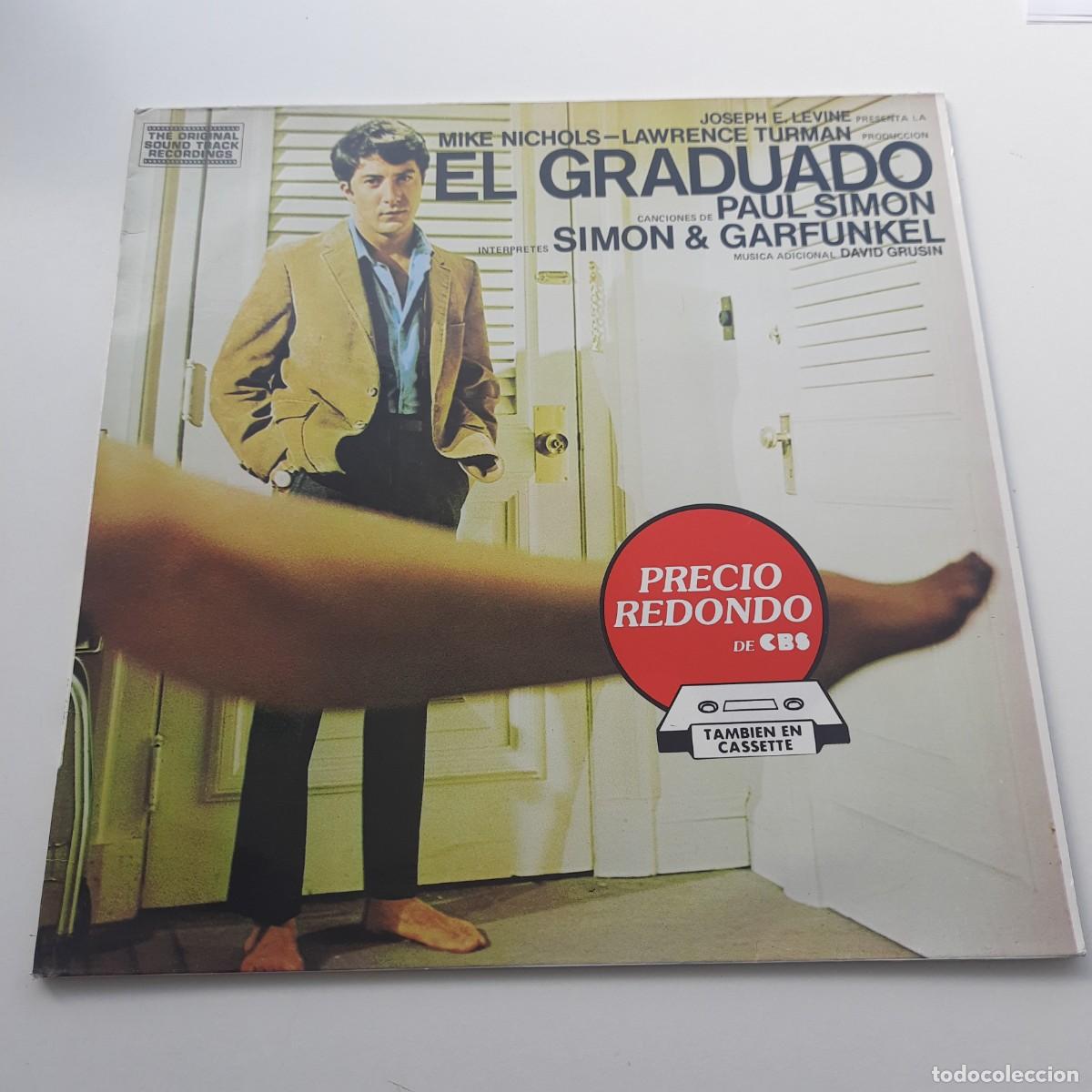 Discos de vinilo: Simon & Garfunkel, David Grusin - El Graduado (BSO) (LP) - Foto 1