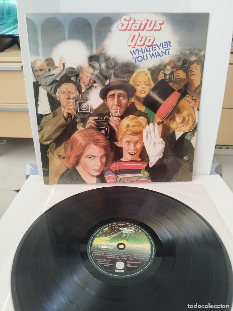 Discos de vinilo: Status Quo &ndash; Whatever You Want. Lp. - Foto 1