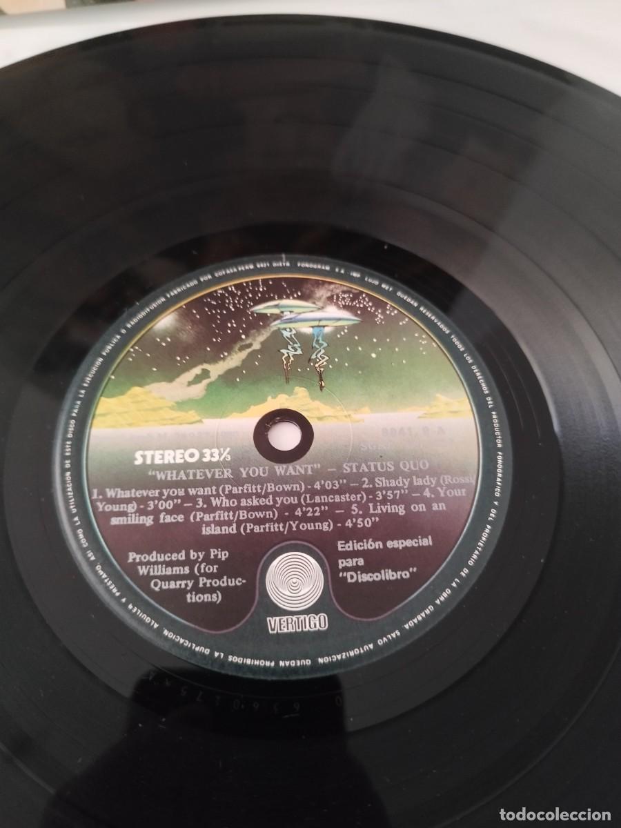Discos de vinilo: Status Quo &ndash; Whatever You Want. Lp. - Foto 2