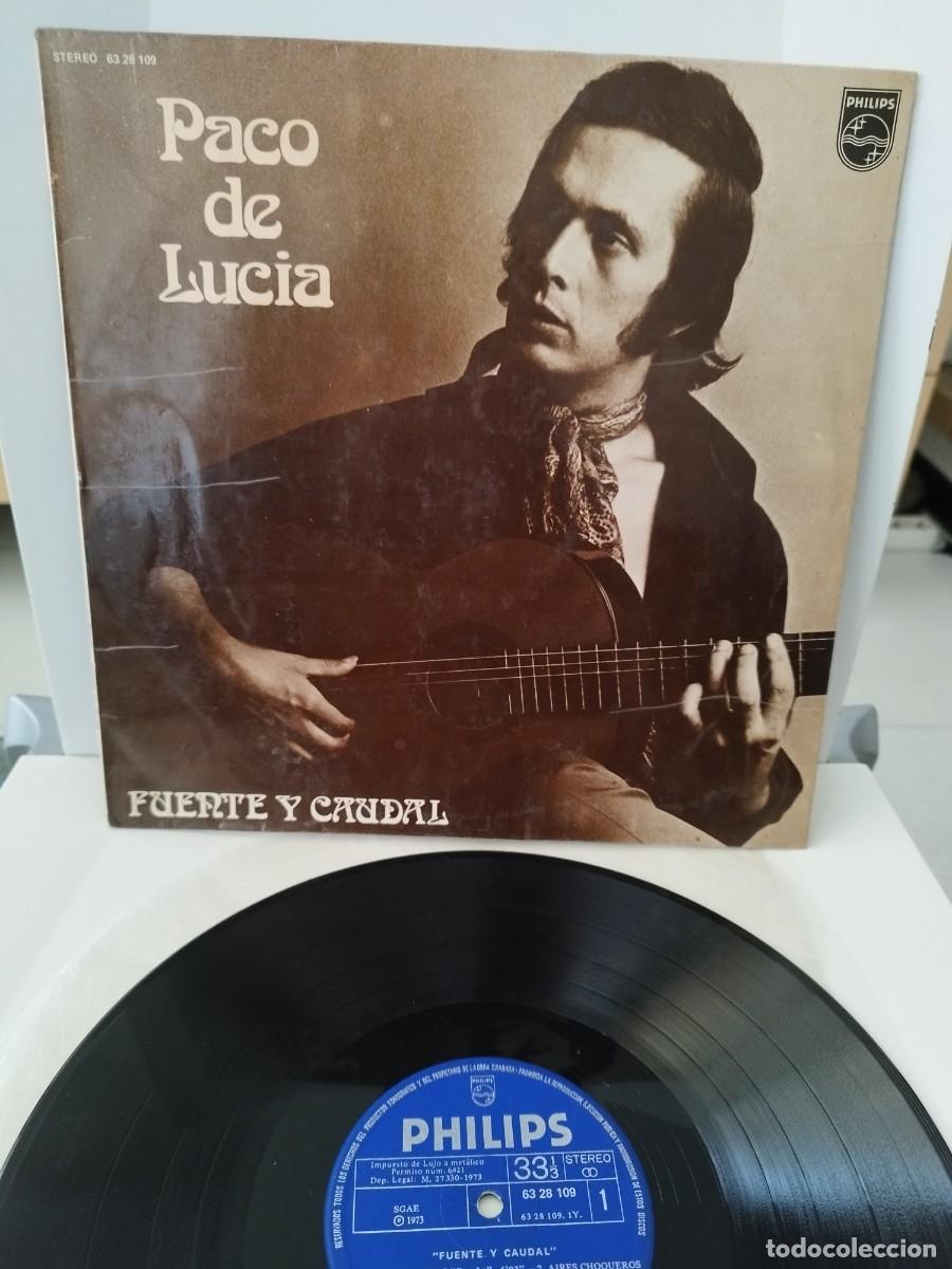Discos de vinilo: Paco De Lucia &ndash; Fuente Y Caudal. Lp. - Foto 1