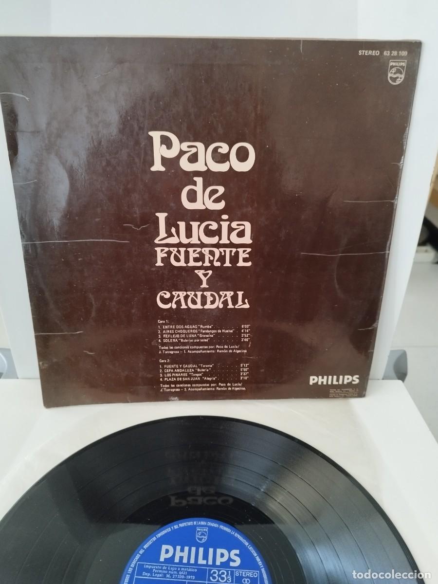 Discos de vinilo: Paco De Lucia &ndash; Fuente Y Caudal. Lp. - Foto 3