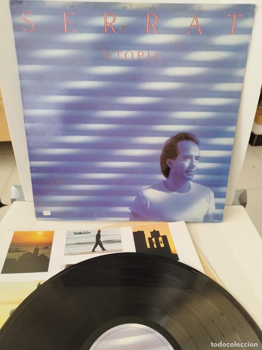 Discos de vinilo: Serrat &ndash; Utop&iacute;a. Lp, disco en muy buen estado. - Foto 1