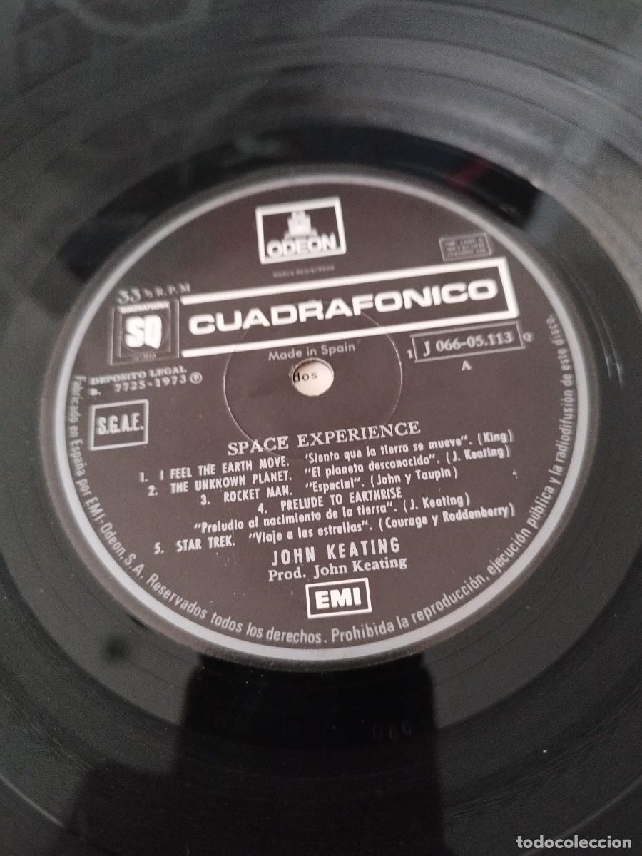 Discos de vinilo: John Keating &ndash; Space Experience. Lp. - Foto 2
