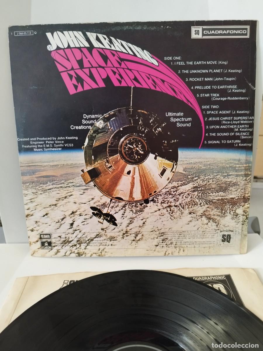 Discos de vinilo: John Keating &ndash; Space Experience. Lp. - Foto 4