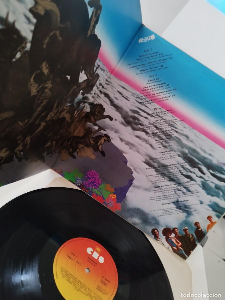 Discos de vinilo: Santana, amigos. Lp. - Foto 3