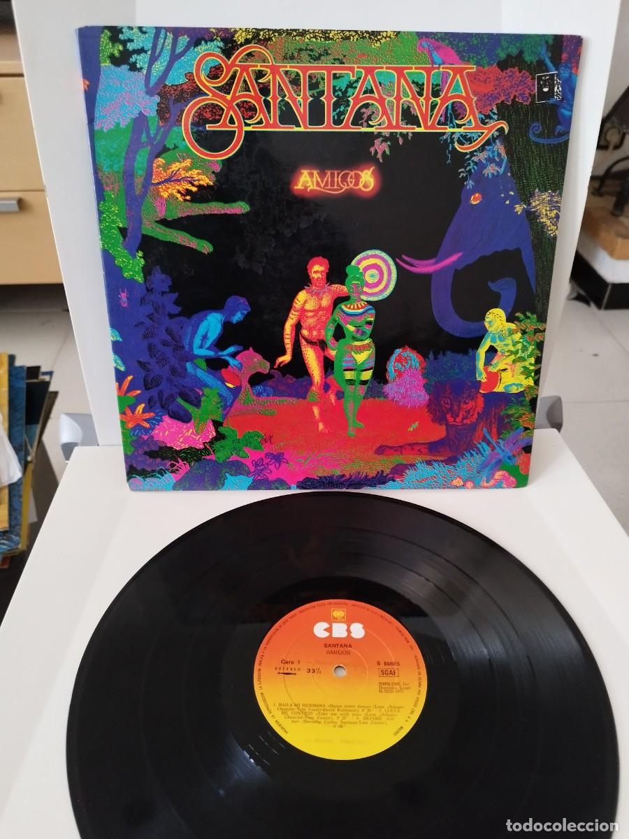 Discos de vinilo: Santana, amigos. Lp. - Foto 1