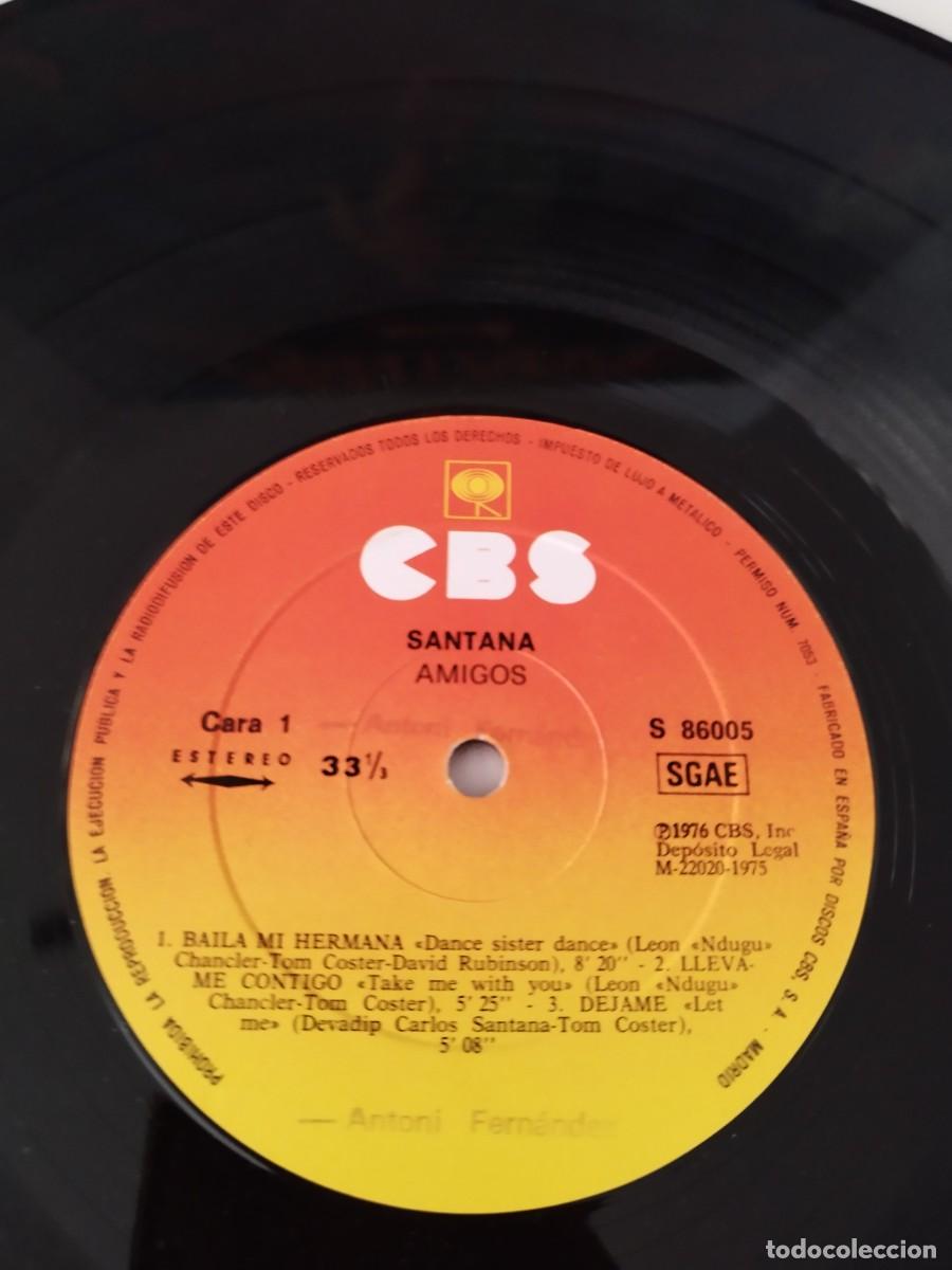 Discos de vinilo: Santana, amigos. Lp. - Foto 2