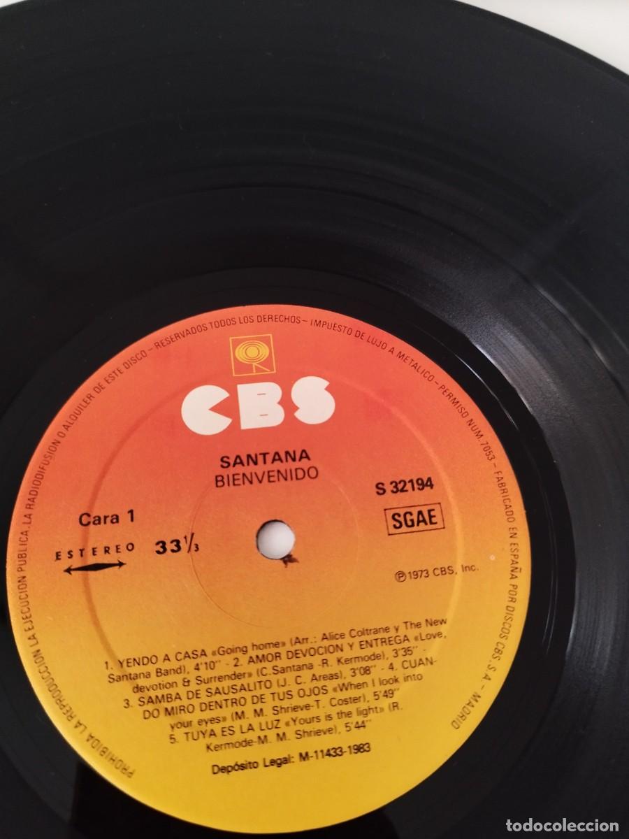 Discos de vinilo: Santana &ndash; Welcome. Lp. - Foto 2