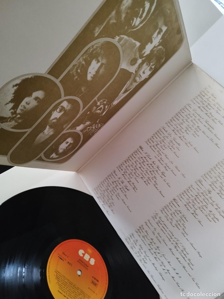 Discos de vinilo: Santana &ndash; Welcome. Lp. - Foto 3
