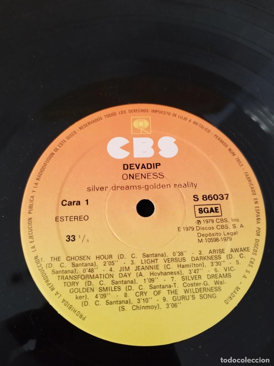 Discos de vinilo: Devadip &ndash; Oneness (Silver Dreams - Golden Reality). Lp. - Foto 2