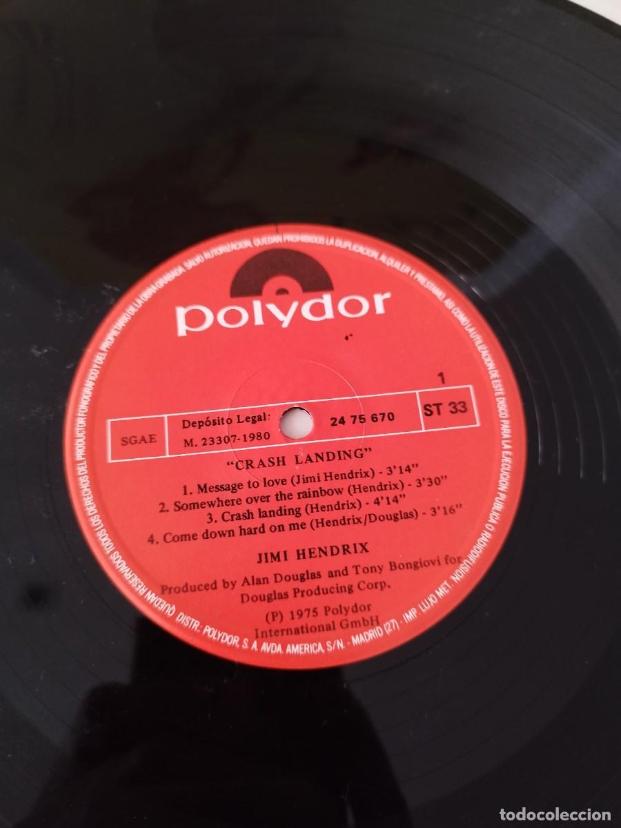 Discos de vinilo: Jimi Hendrix &ndash; Crash Landing. Lp. - Foto 2