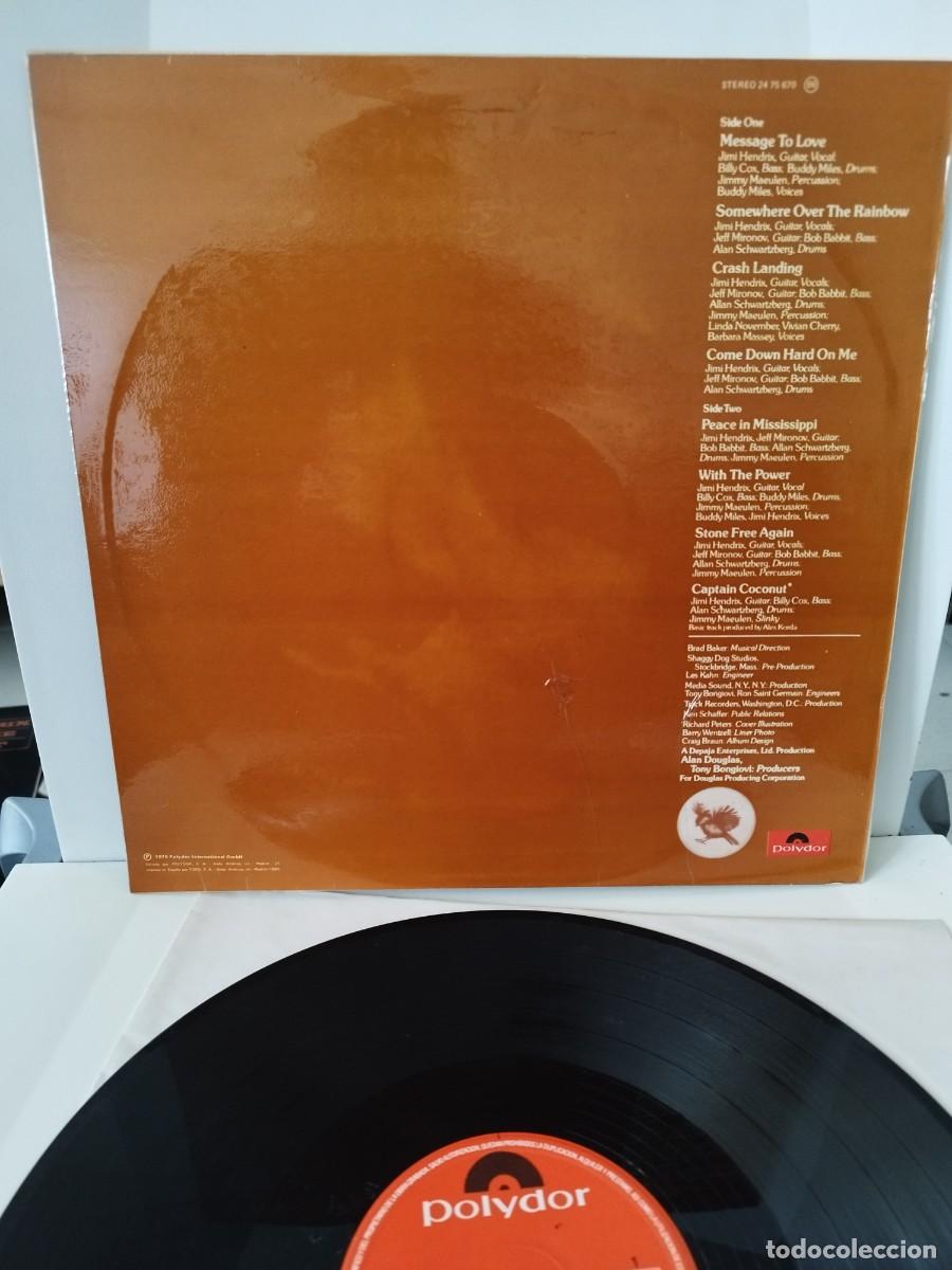 Discos de vinilo: Jimi Hendrix &ndash; Crash Landing. Lp. - Foto 3
