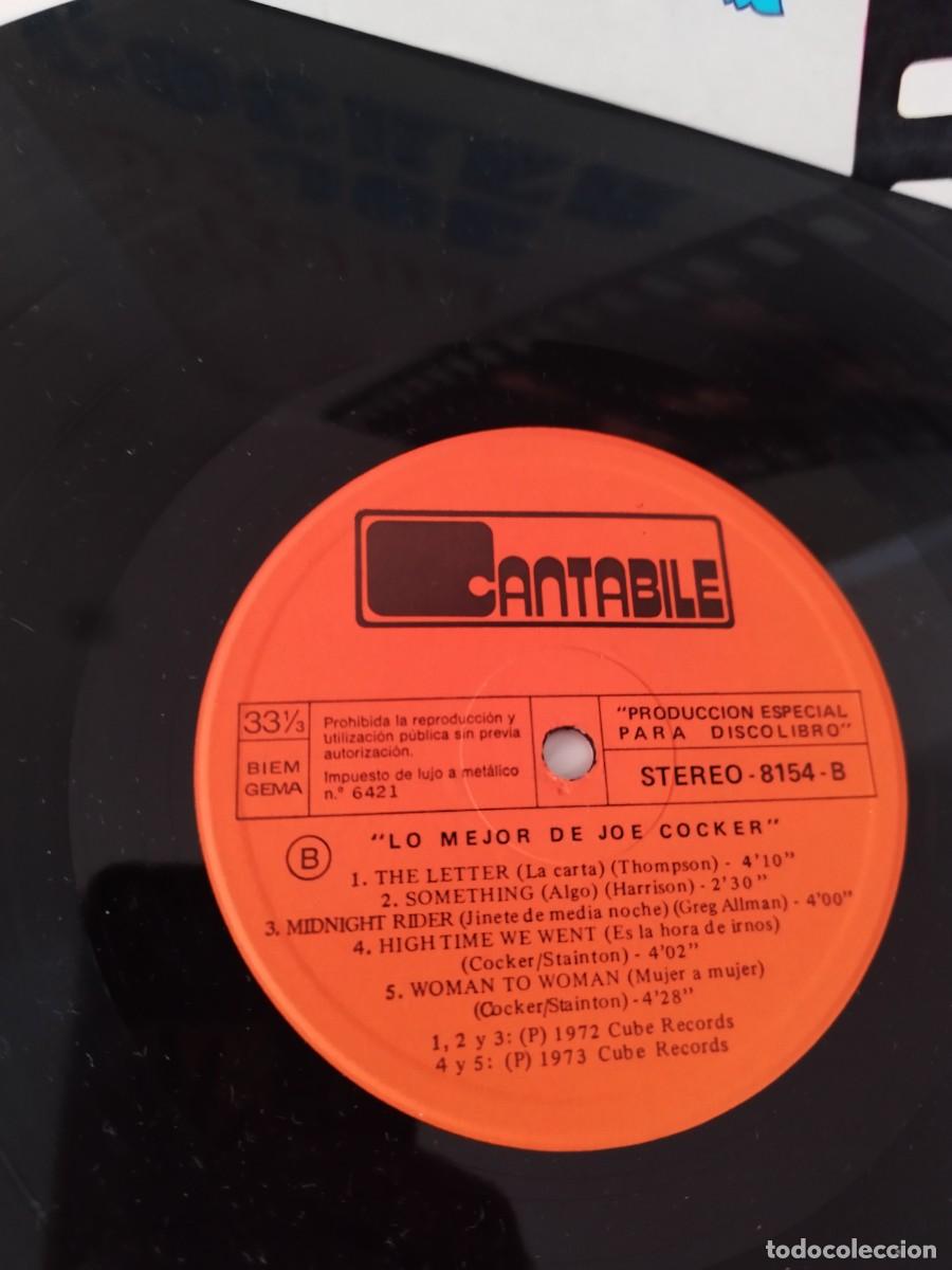 Discos de vinilo: Joe Cocker, lo mejor de Joe Cocker. Lp. - Foto 2