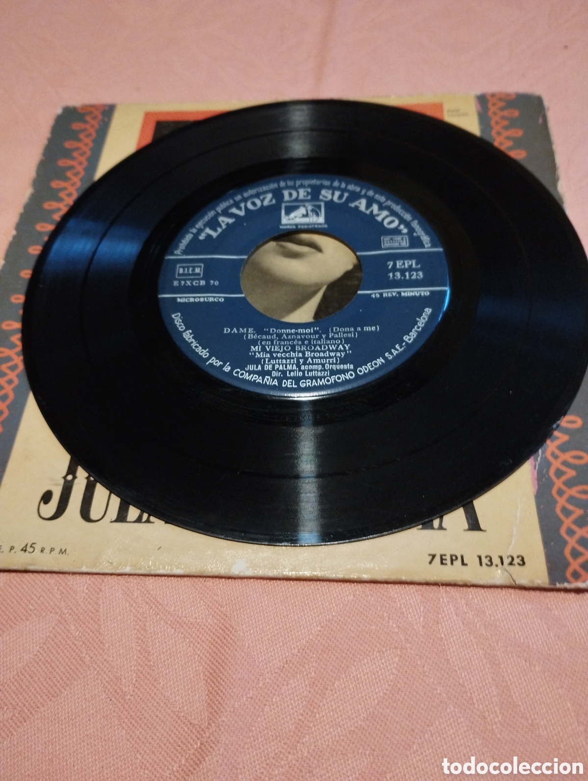 Discos de vinilo: Jula de Palma la voz de su amo - Foto 3