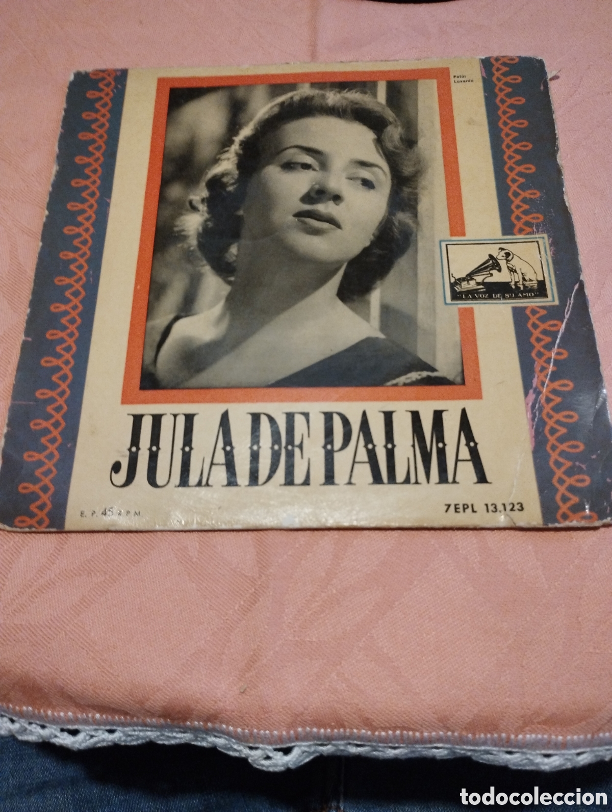 Discos de vinilo: Jula de Palma la voz de su amo - Foto 1