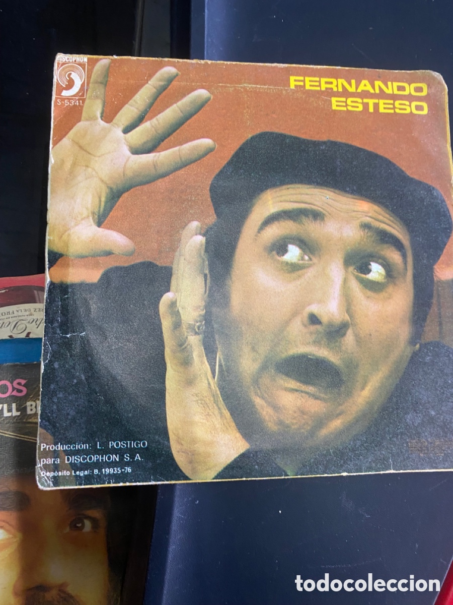Discos de vinilo: Fernando Esteso - La Ramona Pechugona. Single - Foto 1