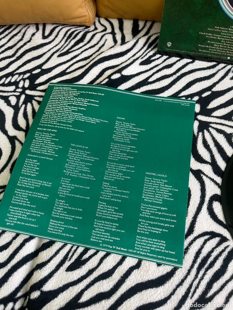 Discos de vinilo: Christopher Cross Christopher Cross - Foto 3