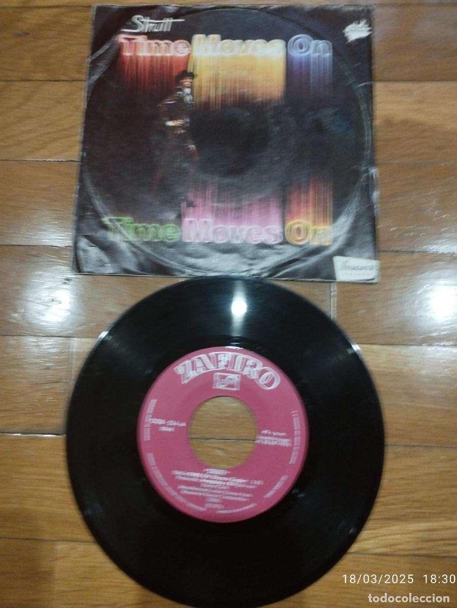 Discos de vinilo: SINGLE - STRUTT - TIME MOVES ON - 1976 - Foto 1
