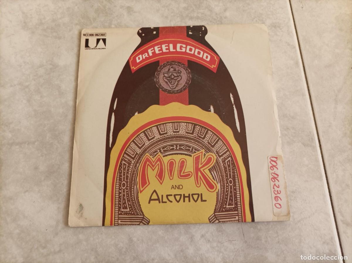 Discos de vinilo: Dr Feelgood single milk and alcohol - Foto 1
