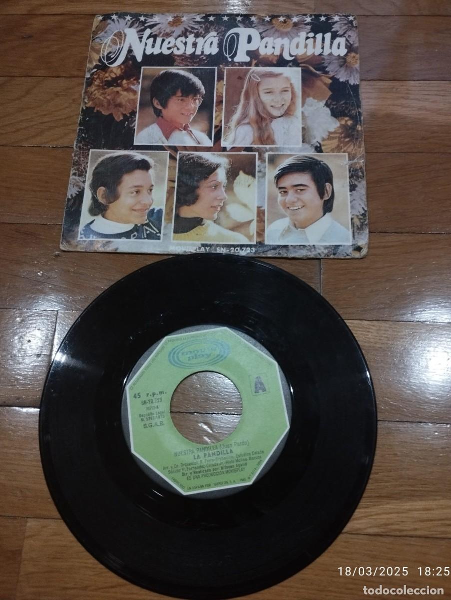 Discos de vinilo: SINGLE - LA PANDILLA - NUESTRA PANDILLA - 1973 - Foto 1