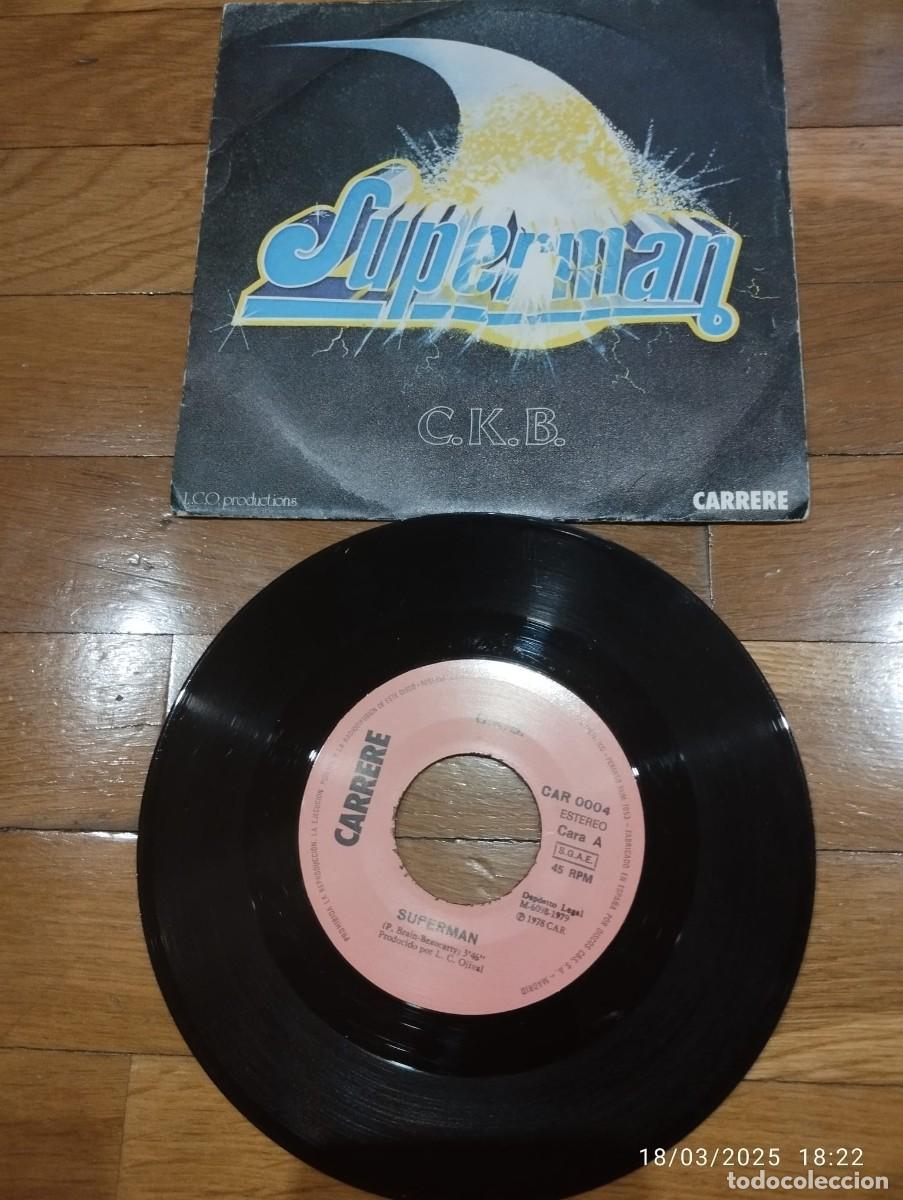 Discos de vinilo: SINGLE - C.K.D. - SUPERMAN - 1979 - Foto 1