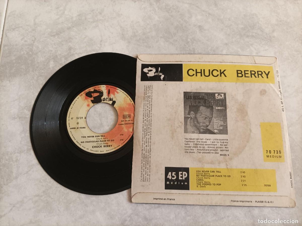 Discos de vinilo: Chuck Berry ep -Francia- - Foto 2