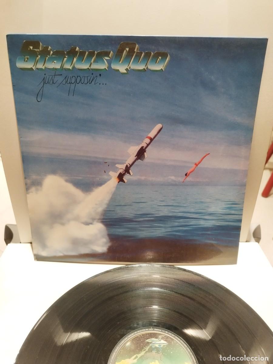 Discos de vinilo: Status Quo &ndash; Just Supposin... Lp. - Foto 1