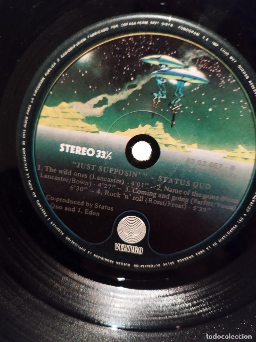 Discos de vinilo: Status Quo &ndash; Just Supposin... Lp. - Foto 2