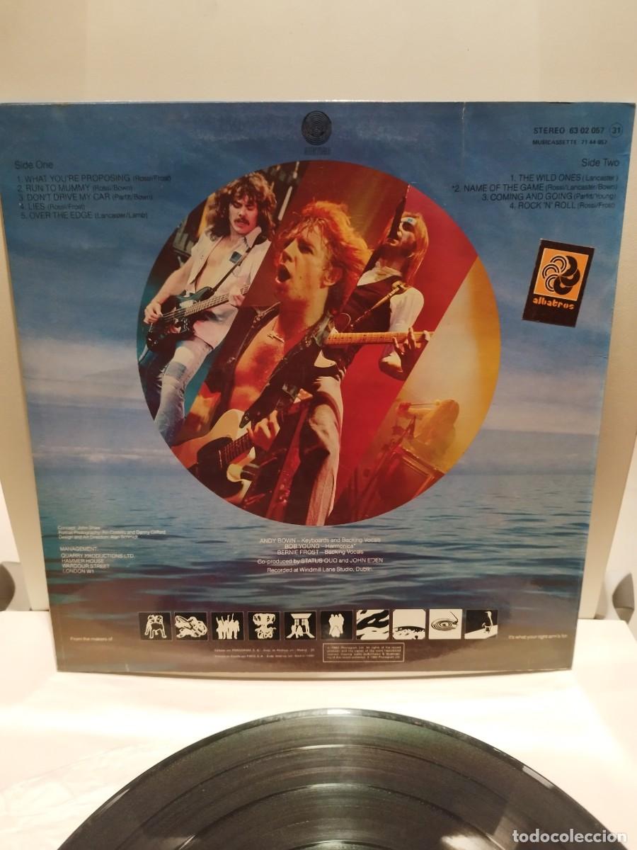 Discos de vinilo: Status Quo &ndash; Just Supposin... Lp. - Foto 3