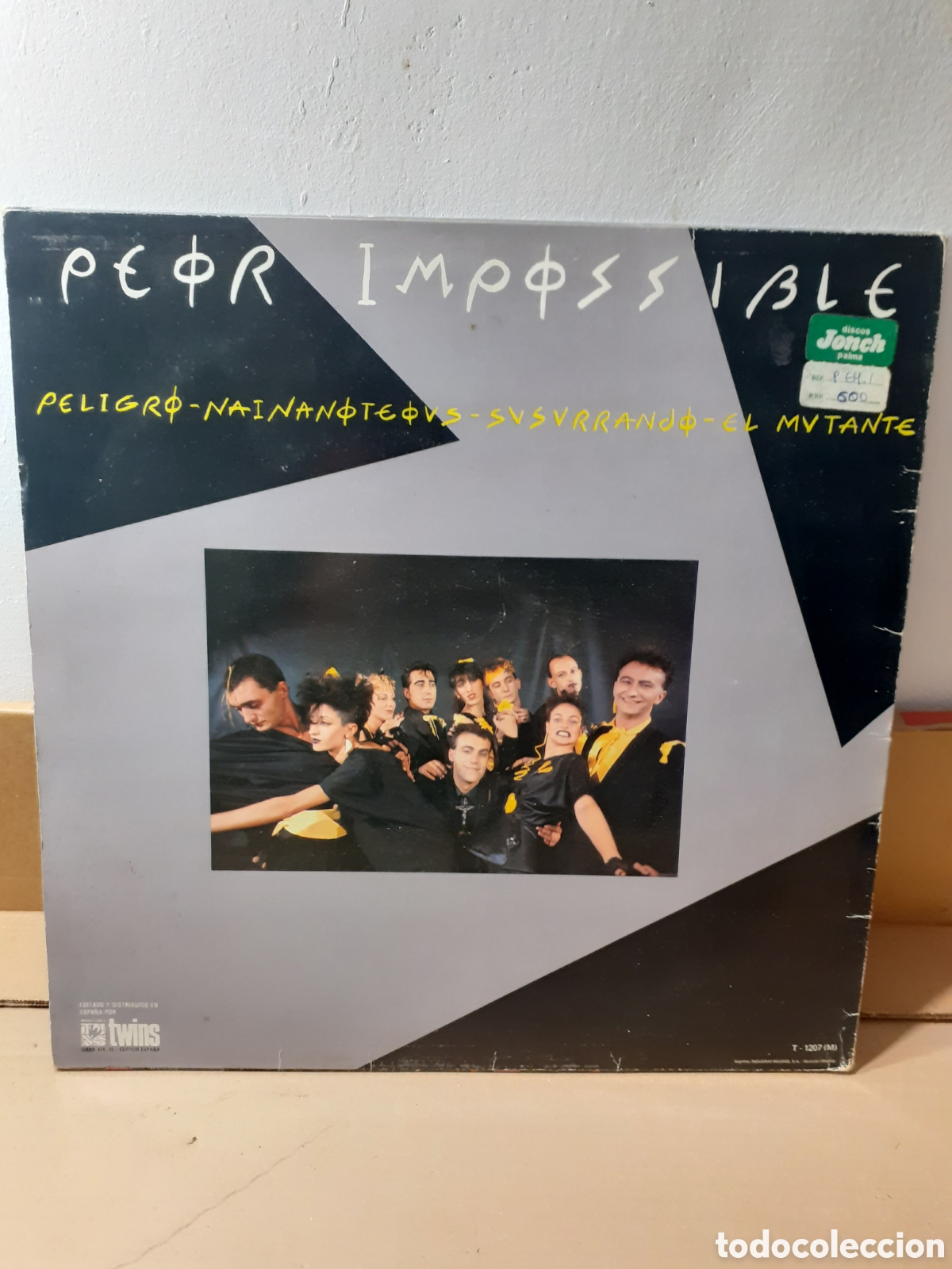 Discos de vinilo: Peor imposible. Peligro 1984. - Foto 2