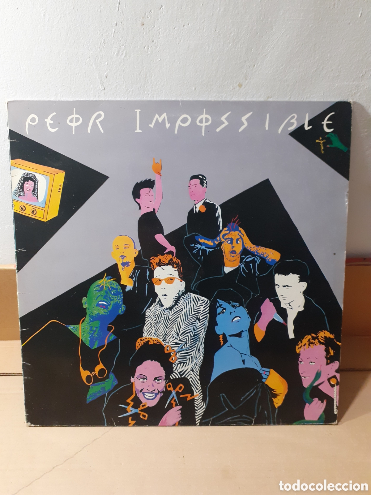 Discos de vinilo: Peor imposible. Peligro 1984. - Foto 1