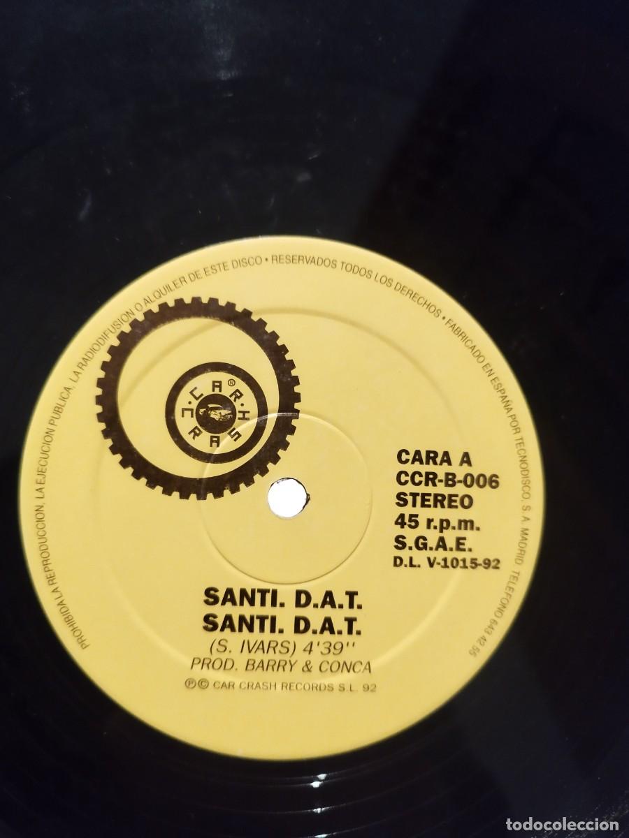 Discos de vinilo: Santi. D.A.T. &ndash; Santi. D.A.T. Maxi-single - Foto 2