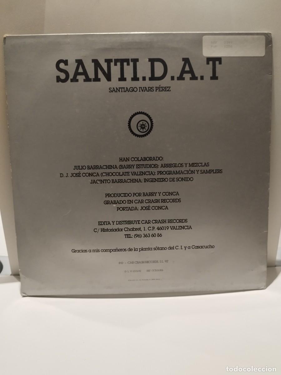 Discos de vinilo: Santi. D.A.T. &ndash; Santi. D.A.T. Maxi-single - Foto 3