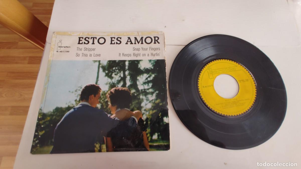 Discos de vinilo: THE STRIPPER-EP ESTO ES AMOR +3 - Foto 1