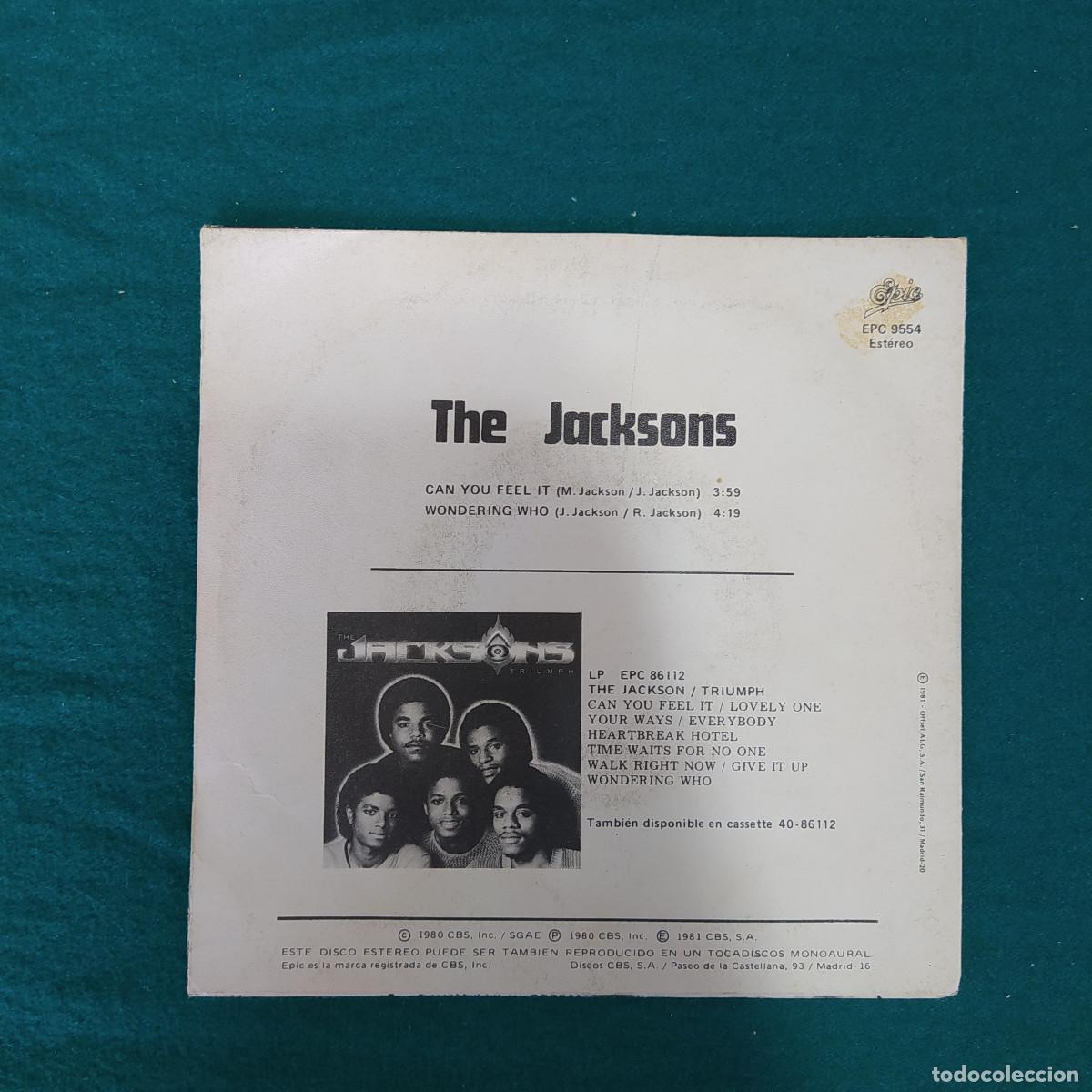 Discos de vinilo: The Jacksons &ndash; Can You Feel It - Foto 2