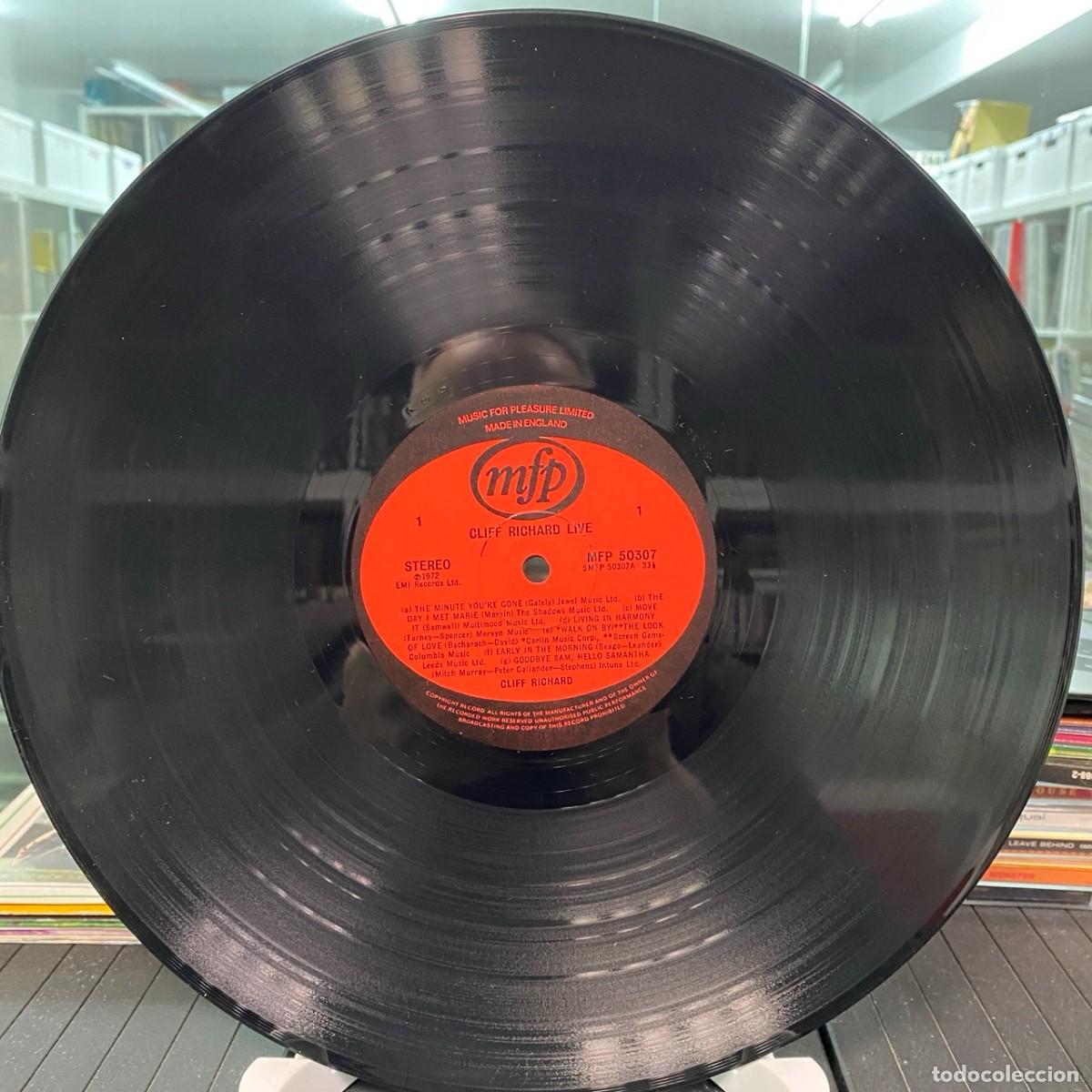 Discos de vinilo: Cliff Richard - Live! (LP) - Foto 4