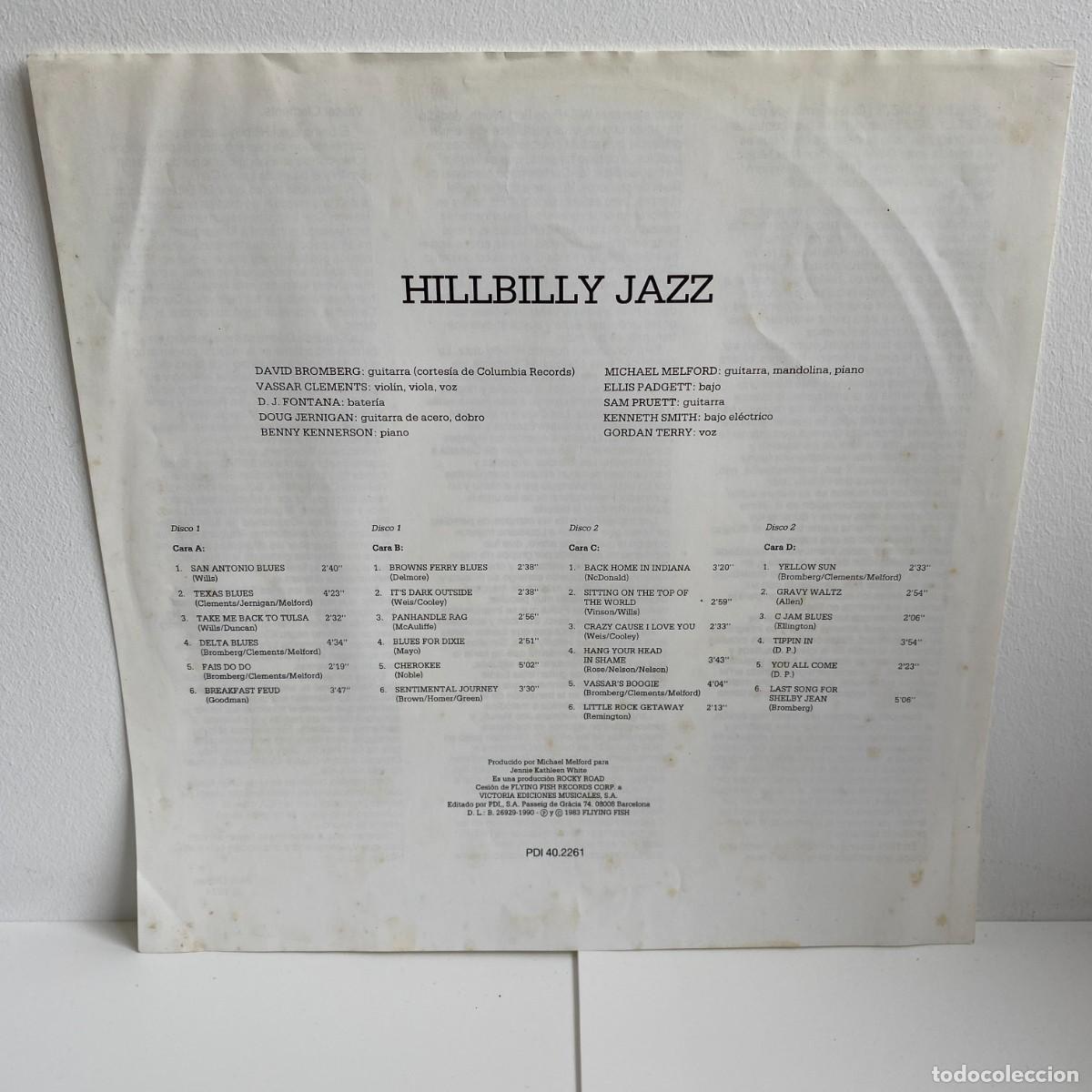 Discos de vinilo: Vassar Clements - Hillbilly Jazz (2xLP) - Foto 2