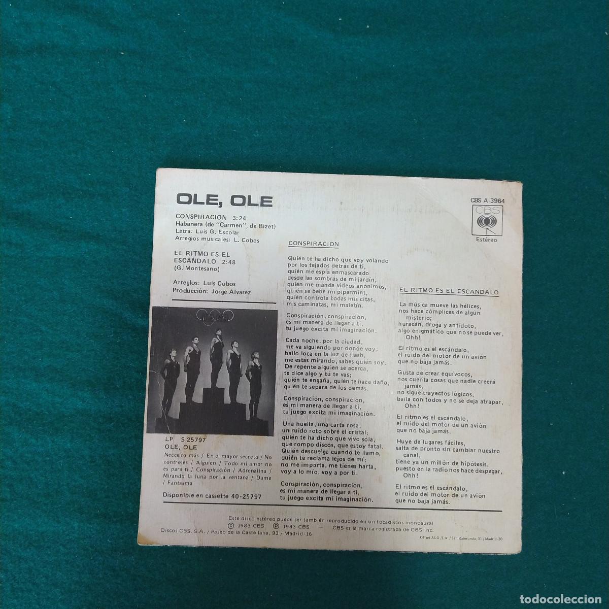 Discos de vinilo: Ole, Ole &ndash; Conspiracion - Foto 2