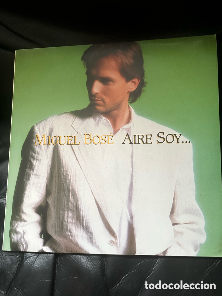 Discos de vinilo: Miguel Bos&eacute; aire, soy Maxi Single - Foto 1