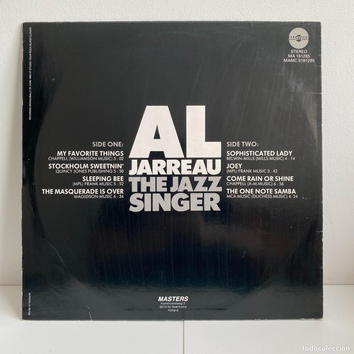 Discos de vinilo: Al Jarreau - The Jazz Singer (LP) - Foto 2