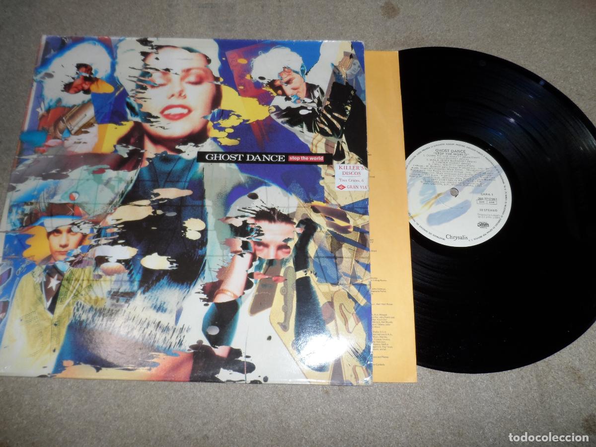 Discos de vinilo: Ghost Dance - Stop The World (SPAIN 1989) - Foto 1