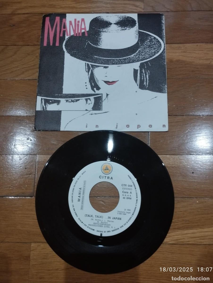 Discos de vinilo: SINGLE - MANIA - IN JAPAN - 1984 - Foto 1