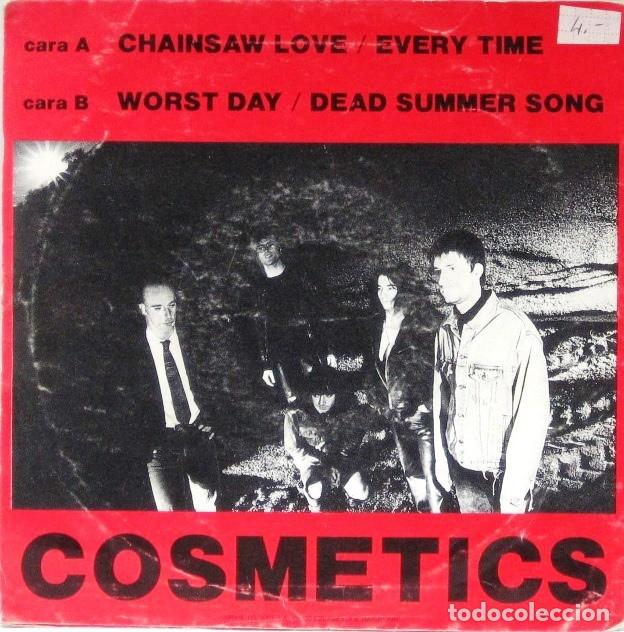 Discos de vinilo: COSMETICS - CHAINSAW LOVE - SINGLE - Foto 2