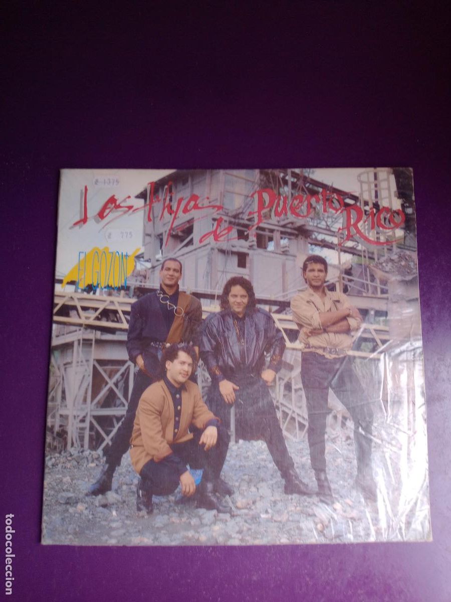Disques de vinyle: Los Hijos de Puerto Rico &ndash; El Gozon - LP RODVEN 1991 EDICION MIAMI - MERENGUE