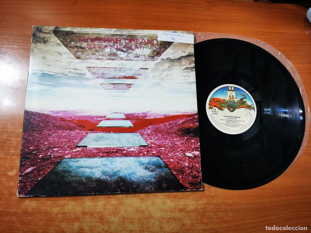 Discos de vinilo: TANGERINE DREAM Stratosfear LP VINILO DEL A&Ntilde;O 1976 GATEFOLD PRIMERA EDICION ELECTRONIC