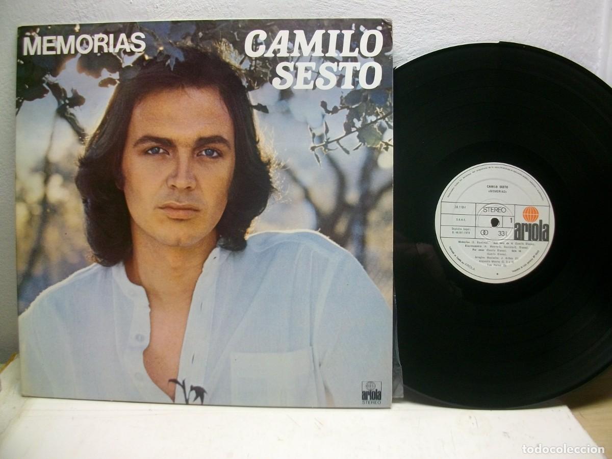 Discos de vinilo: CAMILO SESTO -MEMORIAS LP - Foto 1