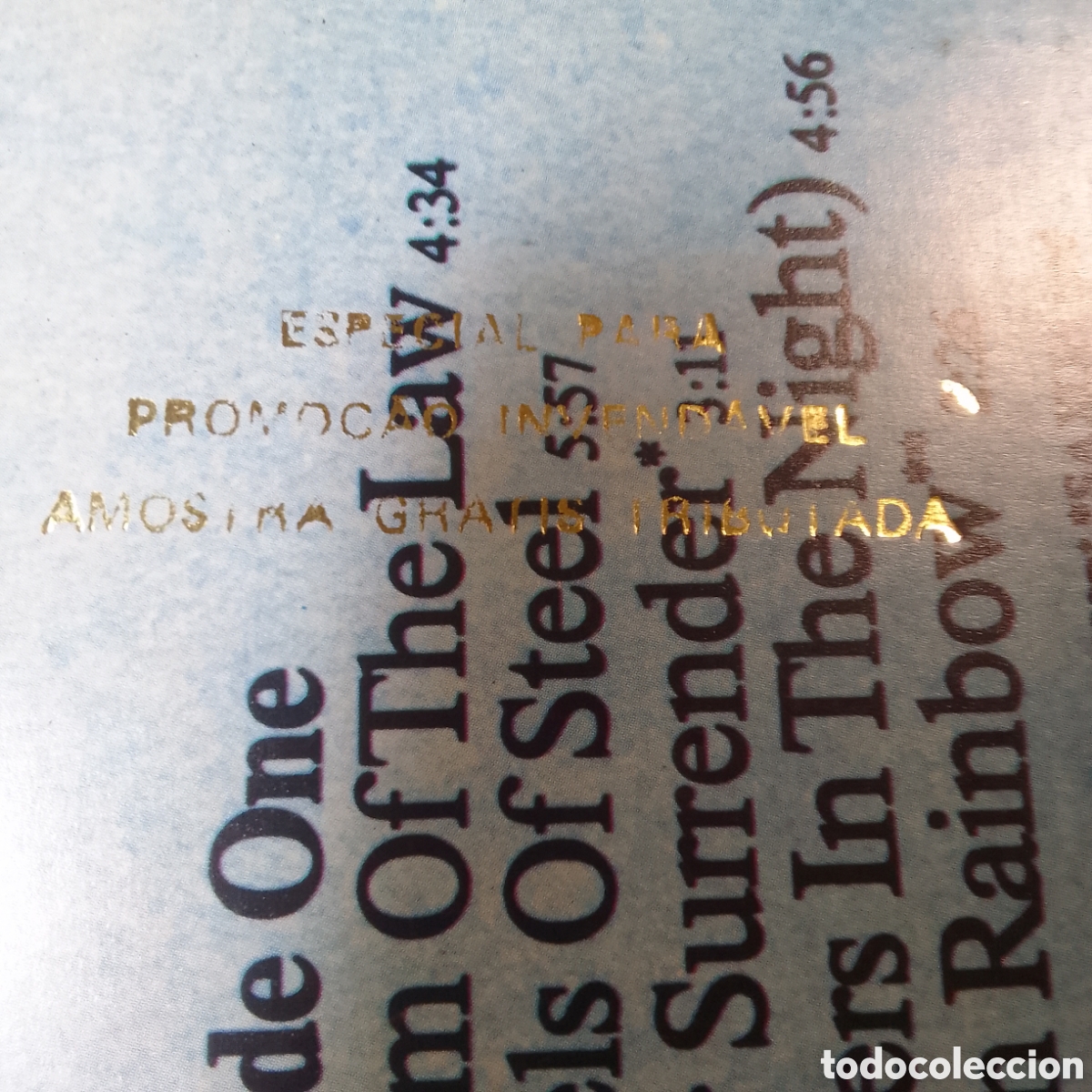 Discos de vinilo: Saxon Strong arm metal - Foto 3