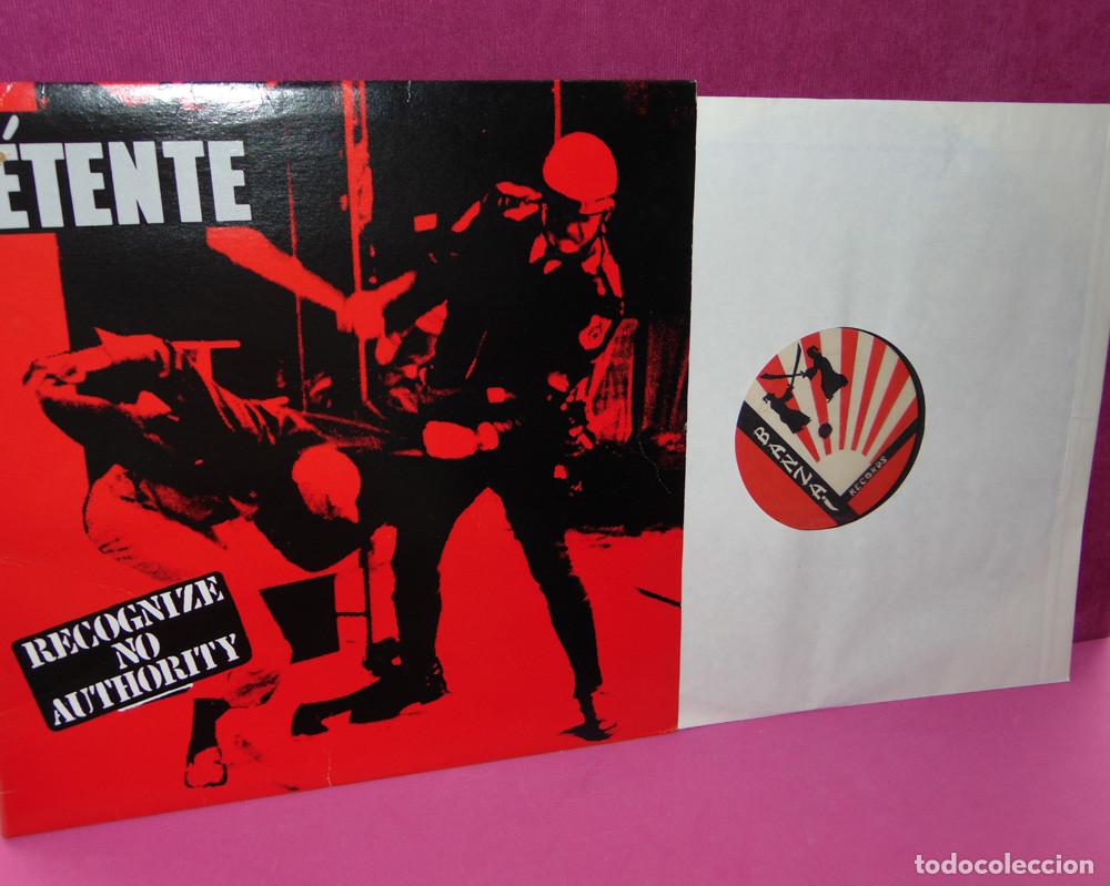 Discos de vinilo: D&eacute;tente &lrm;&ndash; Recognize No Authority - LP CANADA 1986 - THRASH - Foto 2