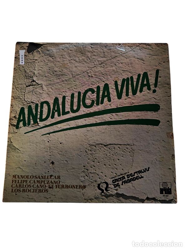 Discos de vinilo: VIN3005 Andalucia viva VINILO SEGUNDA MANO