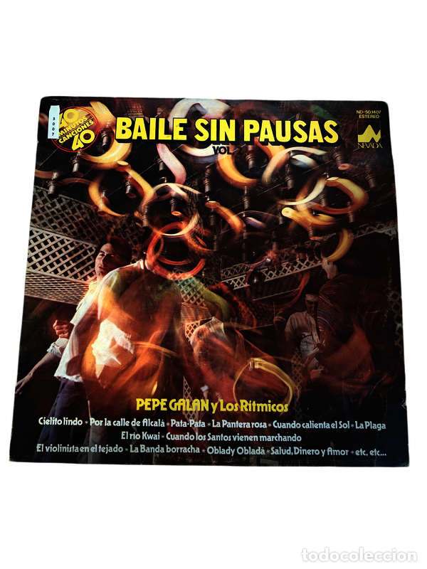 Vinyl records: VIN3007 Baile sin pausas Vol 2 VINILO SEGUNDA MANO